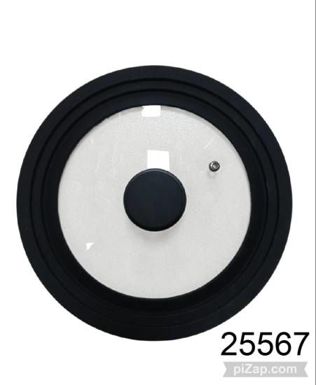 Imagen de TAPA DE VIDRIO Y SILICONA PRA 20/22/24CM  11.25